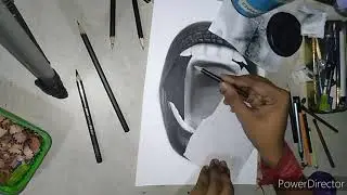 Part : 3 How to Draw Hyperrealistic Lips || Step by Step Tutorial lips  arts #trending #lips #art