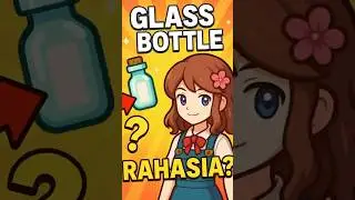 Glass Bottle Rahasia? Cara Dapat & Milik Peach Gray Harvest Town  #HarvestTown #GlassBottle #Shorts
