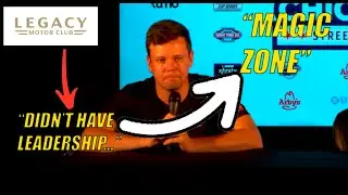 Erik Jones talks big changes at LEGACY Motor Club