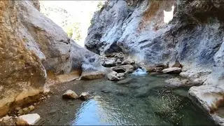 Les gorges de Galamus, dans l'Aude/Pyrénées Orientales, France.