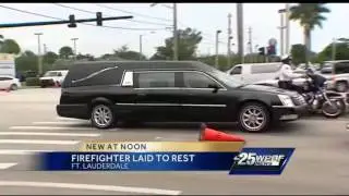Hundreds gather to bid a final farewell to Lt. Kevin Johns