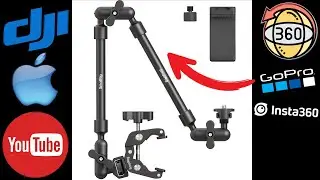 SmallRig Desktop Shooting Magic Arm Crab Clam  Kit 4766 - Unboxing