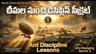 1. ఈ చిన్న చీమ మనకి ఏం నేర్పిస్తుంది 🐜 | Life Lessons from Ant | Neo Ancient Wisdom Telugu