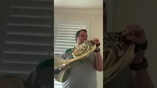 F Horn Eb Major scale 1 octave