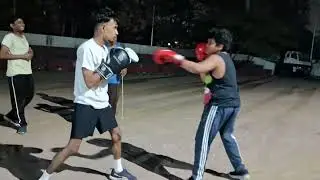 Shine and susanth spring with coach anil boxer training call9989791988 DMBC boxing club Indra prya