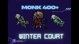 Monk 400+ Hunt Solo Winter Court 4.5kk/h Raw + 880k Profit - Tibia Hunt