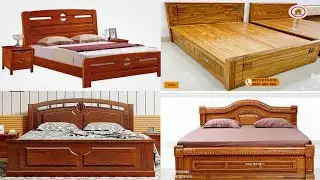 Wooden simple box palang design | Wooden box bed designs | Simple wooden bed designs