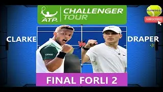 Jack Draper (GBR) vs Jay Clarke (GBR) | F Forli 2 &bull; Highlights