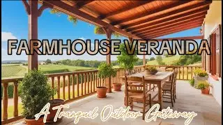 Farmhouse Veranda: A Peaceful Outdoor Retreat
