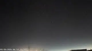 01/10/26 Sunrise - Lake Alan Henry Weather - Texas