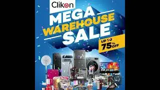 Mega Warehouse Sale | Coming soon | Clikon
