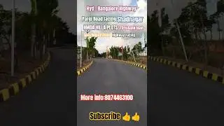 HMDA RERA APPROVED Open Plots for sale in shadnagar| Hyderabad | Pargi Road | gated Community#villa