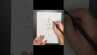 How to draw King Ghidorah