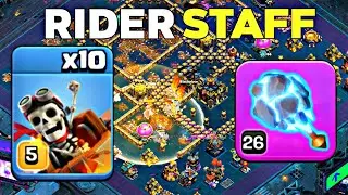 TH17 RC Charge Dragon Rider with Meteor Staff: Insane Legend Attacks in Ranked Battles!