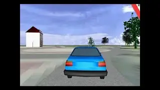 Making a Left Turn in a Roundabout (Single Lane Roundabout Left Turn Movement)