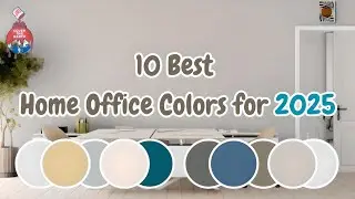10 Best Home Office Colors for 2025: Boost Focus and Style with These Designer Picks