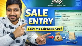 How to Do Sale Entry in Tally | Sale Voucher Step-by-Step #TallySaleEntry #TallyPrime #Accounting