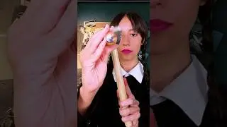 Wednesday lobotomizes you but Enid interrupts 🙄🧠⚒️✨🖤 #asmr
