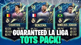 OPENING MY GUARANTEED LA LIGA TOTS PACK! #FIFA22