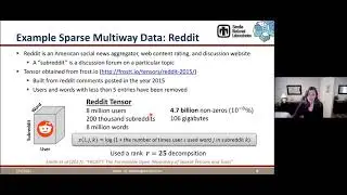 Tamara Kolda - Practical Leverage-Based Sampling for Low-Rank Tensor Decomposition