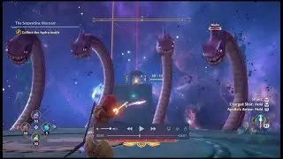 Immortals Fenyx Rising - Hydra Boss Fight (Serpentine Monster Vault of Tartaros)