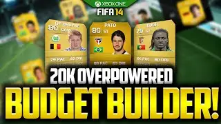 THE BUDGET BUILDER! AMAZING 20K OVERPOWERED SQUAD! FIFA 14 ULTIMATE TEAM!