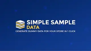 Simple Sample Data - DevelopemtApp for Shopify Stores
