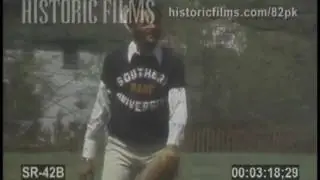 FOUR TOPS (RARE FOOTAGE PLAYING BASEBALL)