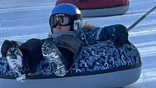 My First Snow Tubing at Snow Valley, Barrie ❄️