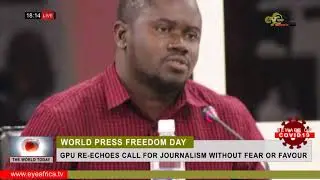 GPU RE ECHOES CALL FOR JOURNALISM WITHOUT FEAR OR FAVOUR: TWT NEWS