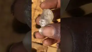 How tell a diamond is real #hardness #testing #natural #rough #gemstone #yellow #scratch #crystal