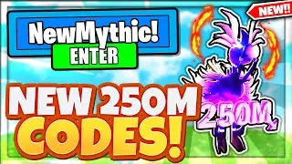 4 NEW SECRET MYTHIC PET *250M UPDATE* CODES In CLICKER SIMULATOR! Roblox Clicker Simulator Codes!