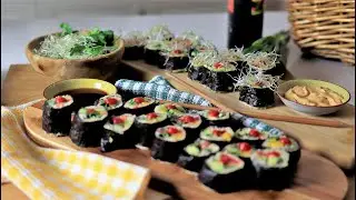 Witariańskie Sushi -  Raw Food #rawfood #rawsushi