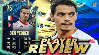 95 TEAM OF THE SEASON BEN YEDDER PLAYER REVIEW! TOTS BEN YEDDER - FIFA 22 Ultimate Team