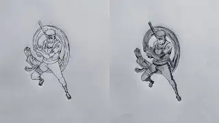 Drawing Yamato from Naruto Shippuden | Wood Style, Full Anime Art Tutorial