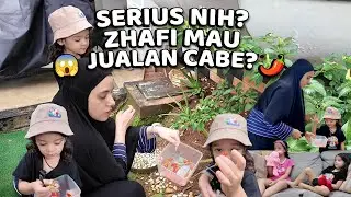 ZHAFI MAU JUALAN CABE DIPASAR?!! 