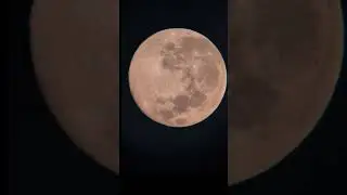 Moon Through My Telescope - पहली बार टेलीस्कोप से चाँद इतना पास दिखा