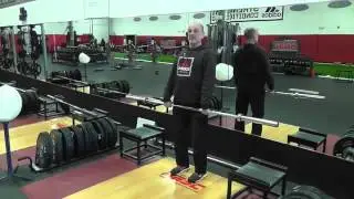 Mike Boyle on Hang Clean Progression Video Demo
