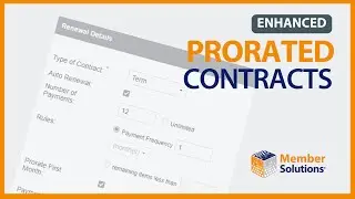 Enhanced Prorated Contracts | Martial Arts School Management Software by Member Solutions
