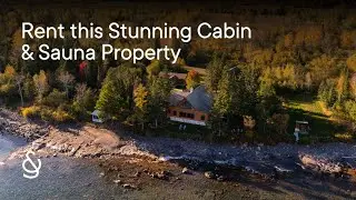 Sauna and Stay at this Gorgeous Log Cabin AirBNB on Lake Superior