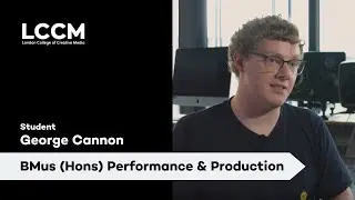George Cannon - 3rd year BMus (Hons) Music Performance & Production Student
