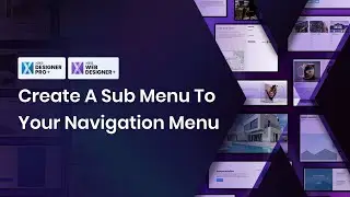 Create A Sub-Menu To Your Website's Navigation Menu | Xara