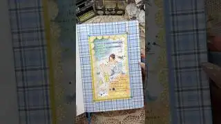 ASMR journal Lazy Summer Day🍰🍋🧁🫖🍪|#asmr #journal #scrapbooking #fyp #diy #journaling #sticker