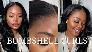 THE PERFECT 20 INCH BOMBSHELL WIG! QUICK & EASY FOR BEGINNERS | Edwigealamode X Ali Pearl Hair