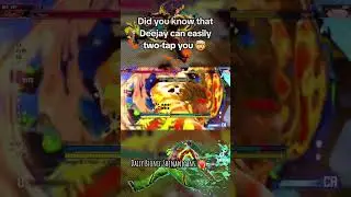 Deejay can two-tap you 🤯! #sf6 #streetfighter6 #fgc #bionic2307 #sf6Deejay