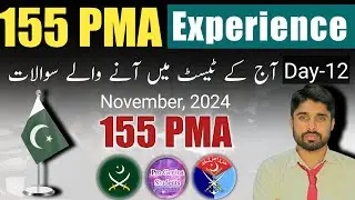 155 PMA Long Course Academic Test Experience || Day-12