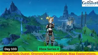 LiveStream #GenshinImpact 5.6 Gameplay - Side Quests. Ororon/Gorou Leveling. Map Explorations.