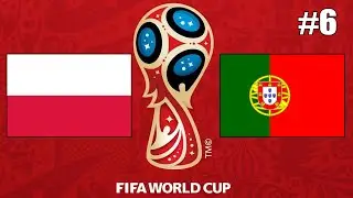 MŚ 2018 1/4 Polska vs Portugalia | FIFA 18