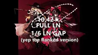 Yuuna Sasara feat.Tai no Kobone - Imperishable Night 2006 [7K Insane] FULL LN 10,42★
