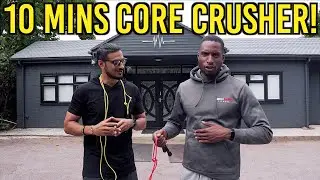 QUICK CORE CRUSHER!! 10 Minute Jump Rope HIIT Workout by Rush Athletics (FOLLOW ALONG)